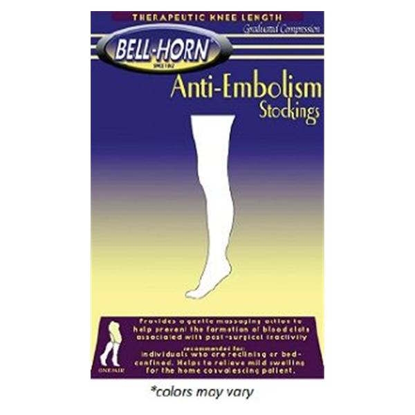 Stocking Anti-Embolism Bell-Horn Thigh High Closed Toe 2XL Unsx 29-31